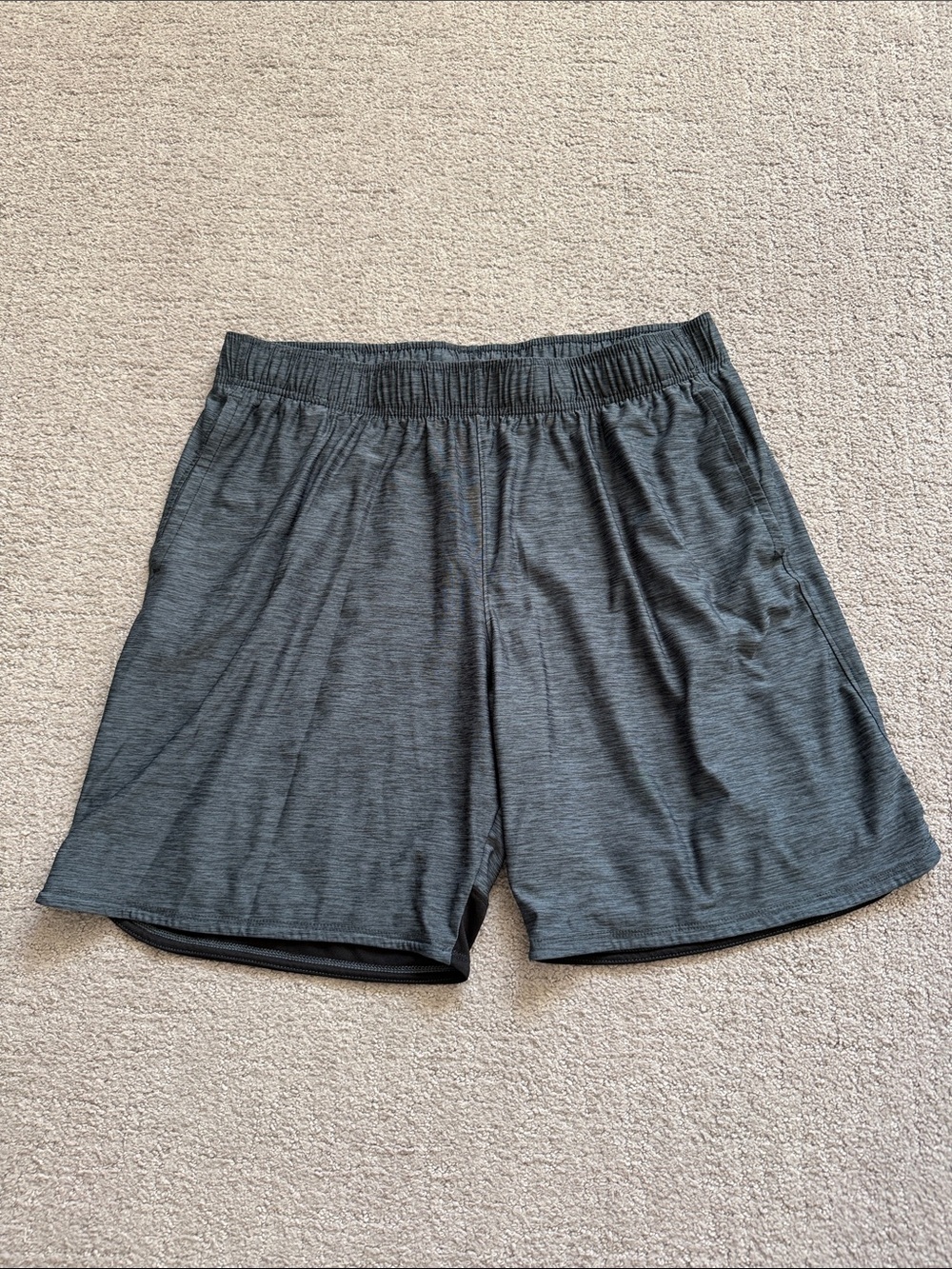 Athletic Works Men's Charcoal Athletic Shorts - Large